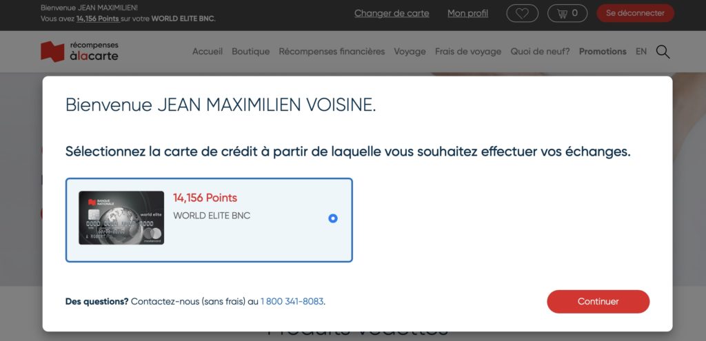 echanger points carte bnc fr