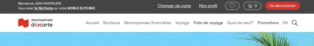 echanger points frais voyages bnc fr