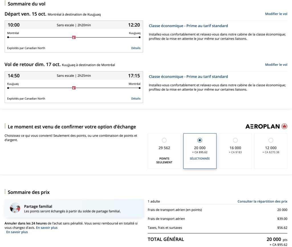 montreal kuujjuaq aeroplan fr