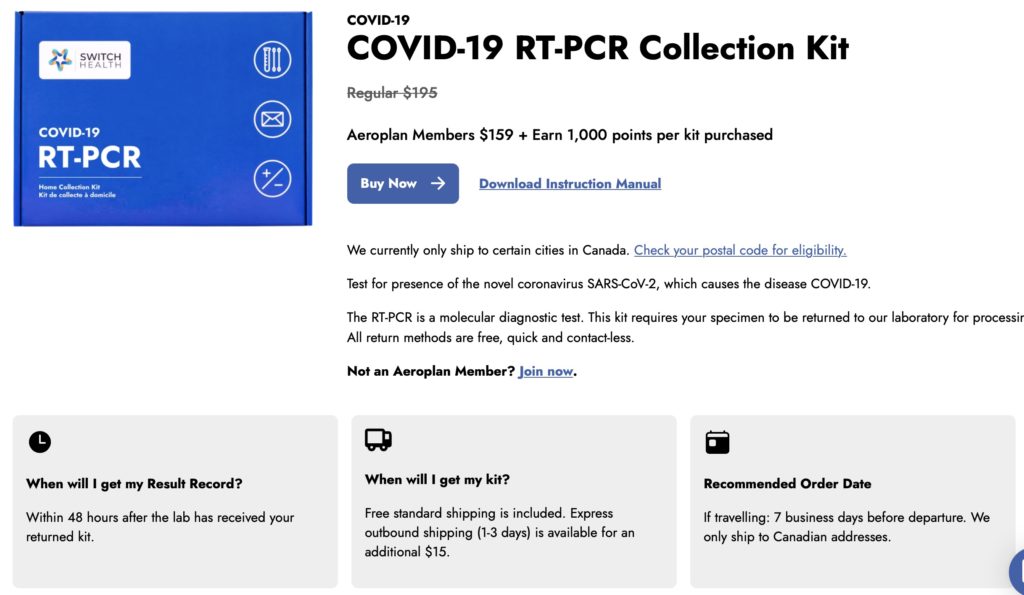 switch health pcr en