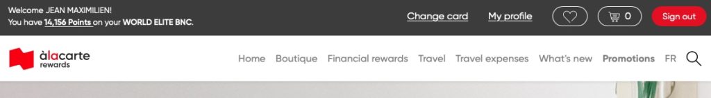 exchange points travel bnc en