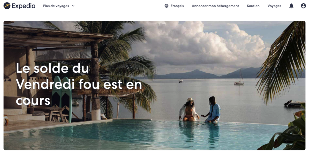 Expedia Vendredi Fou