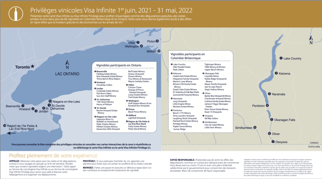 Visa InfiniteWine Privileges