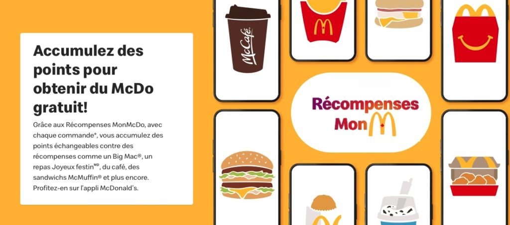 recompenses monmcdo accumuler fr