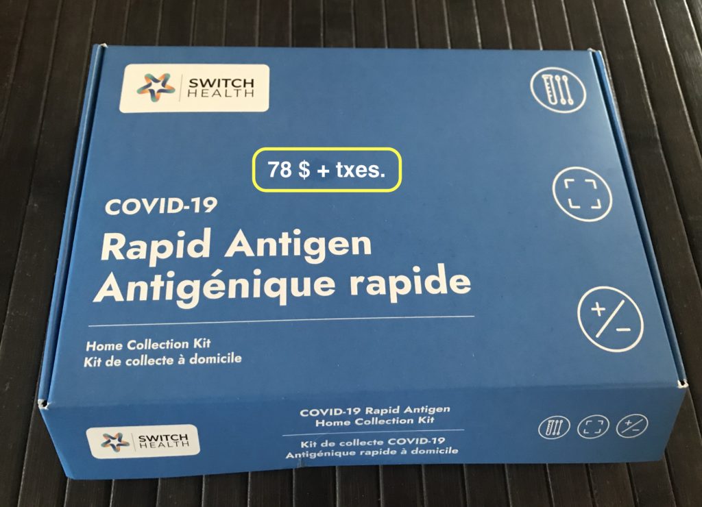 Switch Health antigen test