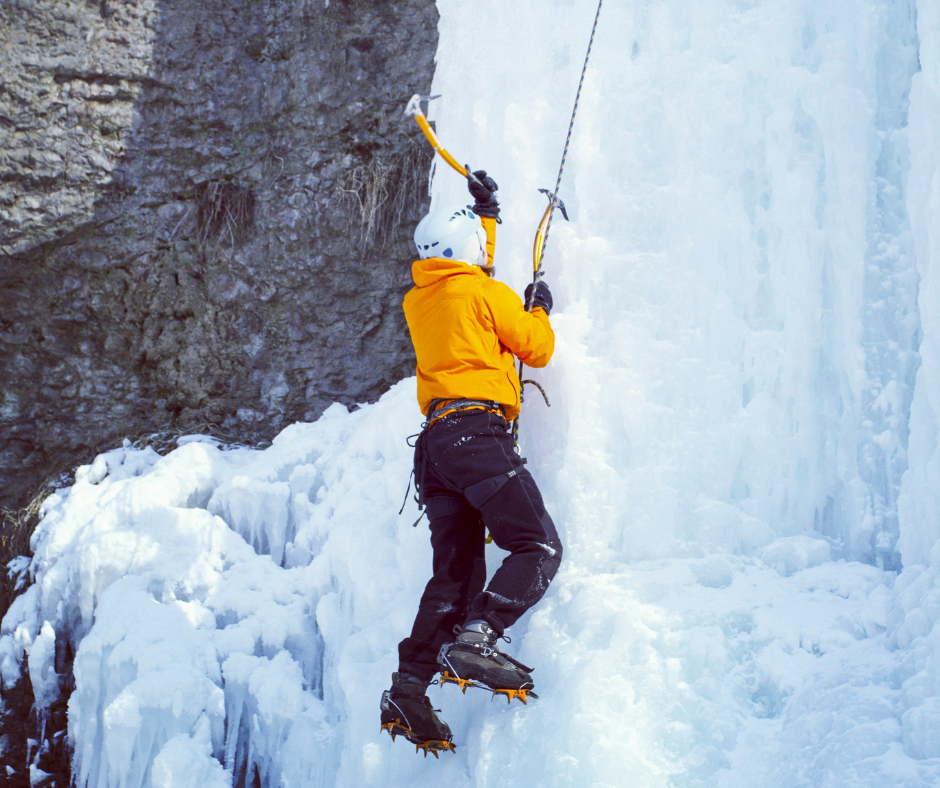 Escalade sur glace