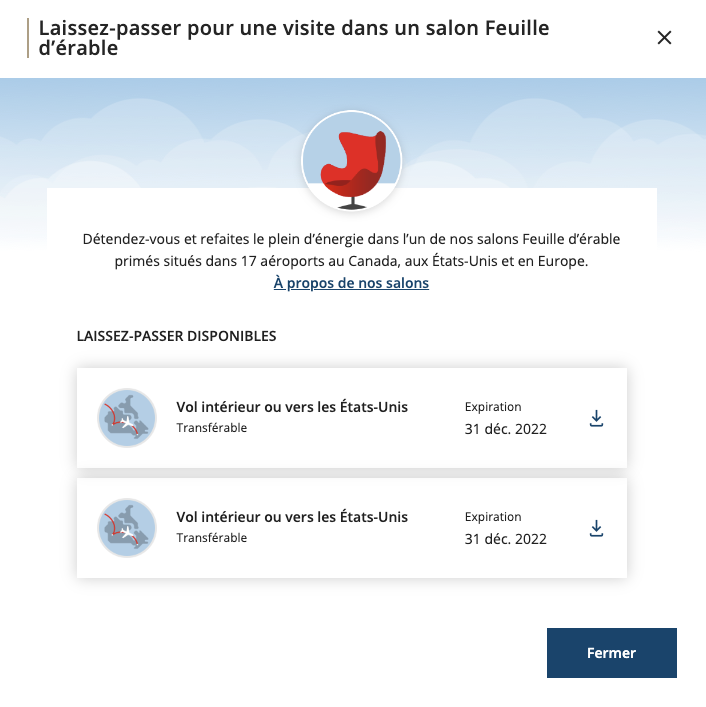 Laissez Passer Feuille Erable