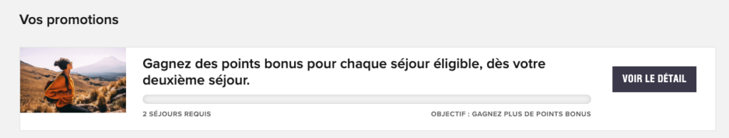 Promotion Marriott Points