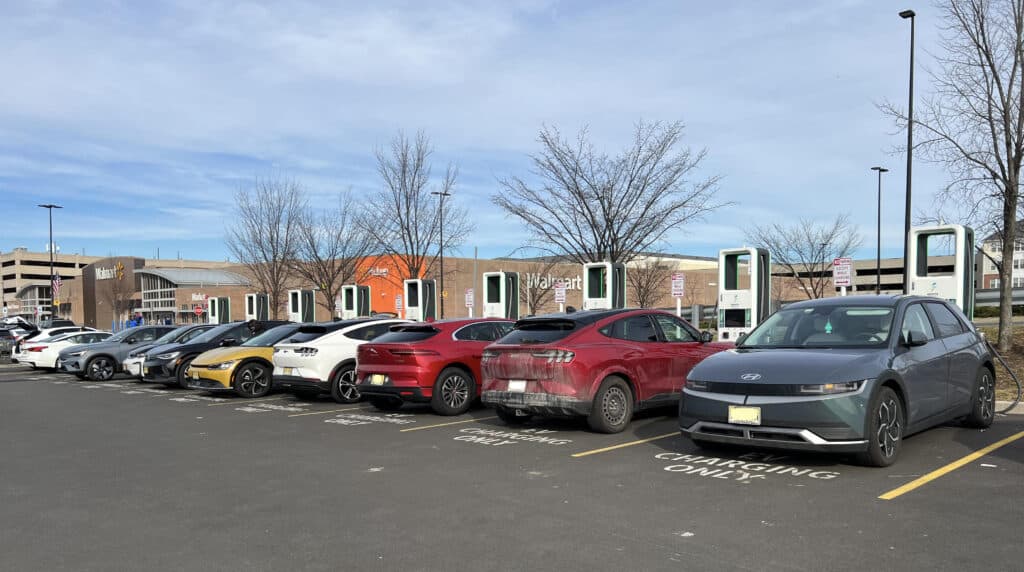 Vehicule electrique bornes 1