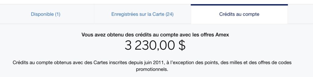 credit au compte amex fr
