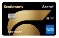 scotiabank gold american express card