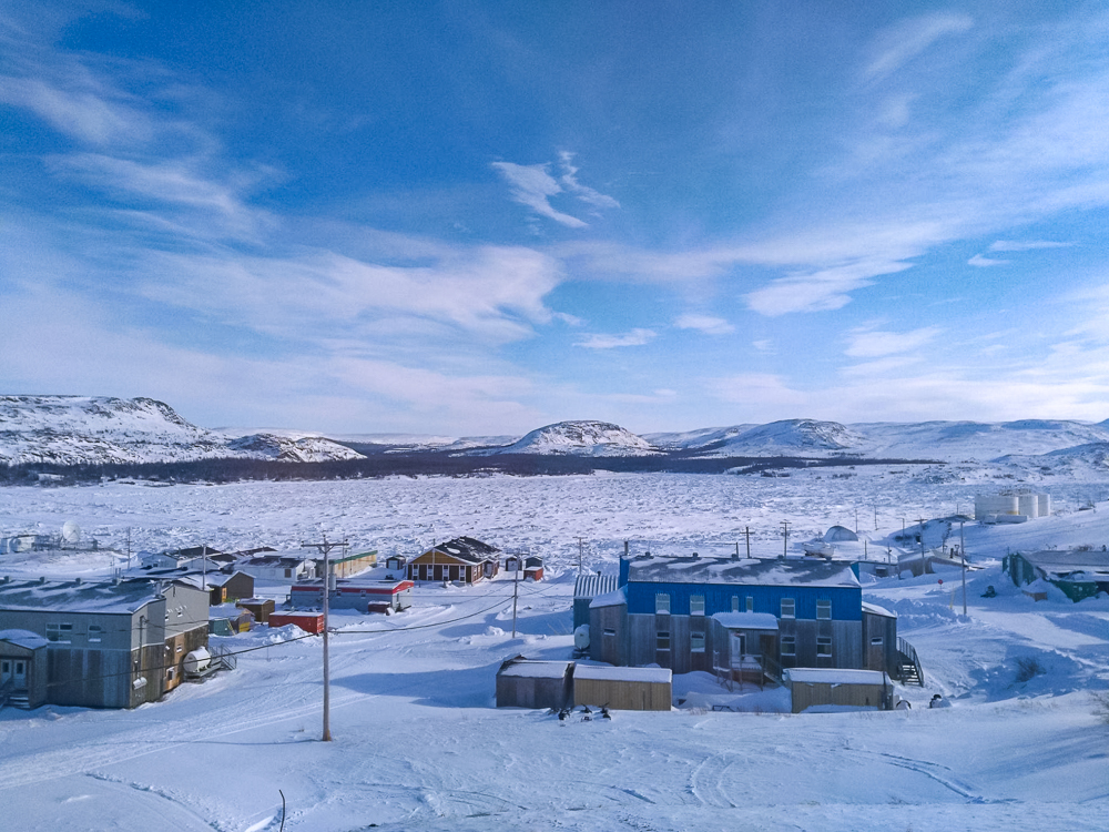 Kangiqsualujjuaq en hiver Crédit - Photo Gabriel Lacoste-Piotte