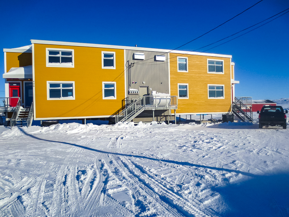Mon logement à Akulivik qui faisait partie dun quadruplex - Crédit Photo Gabriel Lacoste-Piotte