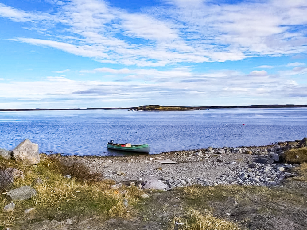 Une vue panoramique de la rivière Puvirnituq - Crédit photo Catherine Gauvin