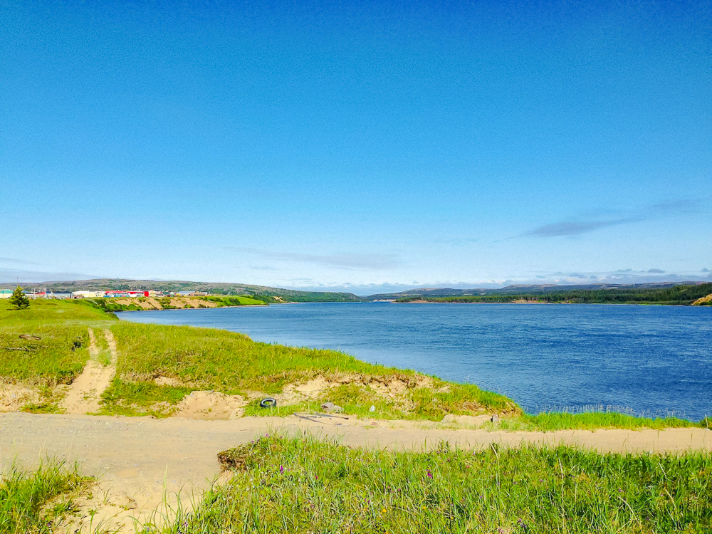 Vue en retrait de Kuujjuarapik - Crédit Photo MathildeDebois56