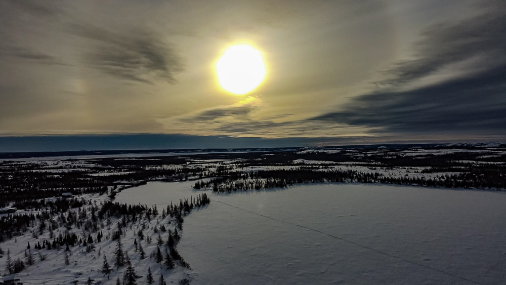 La forêt en périphérie de Kuujjuaq - Crédit Photo Maxence Chavanne