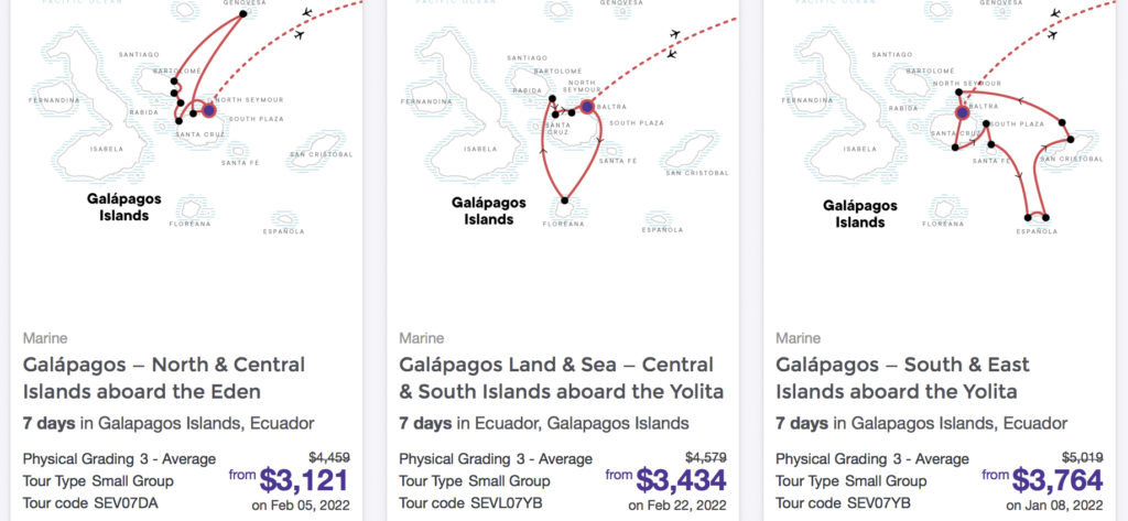 Croisière Galapagos
