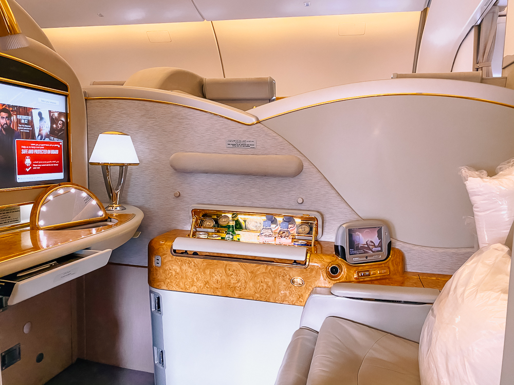 DXB YYZ Emirates First Class