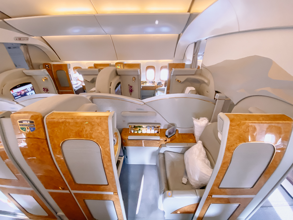 DXB YYZ Emirates First Class