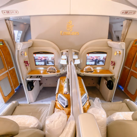 DXB YYZ Emirates First Class