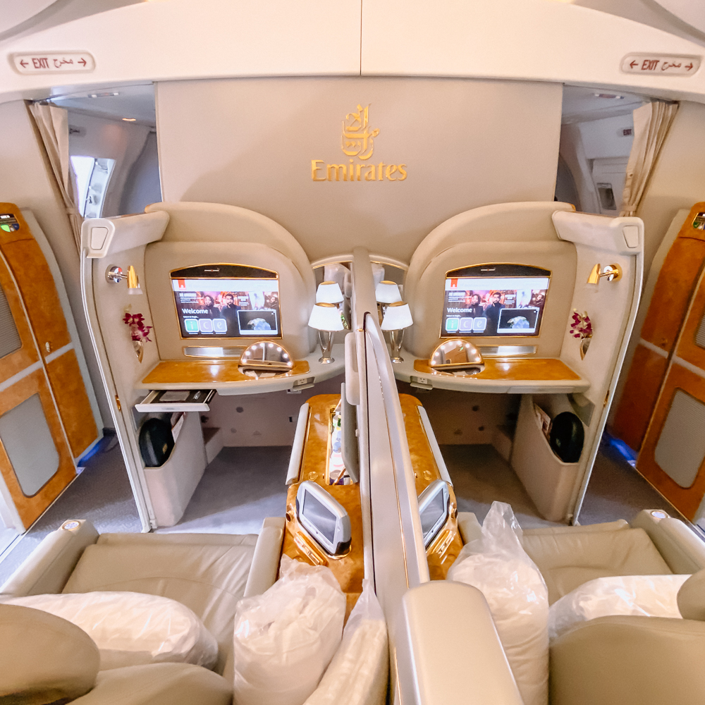 DXB YYZ Emirates First Class