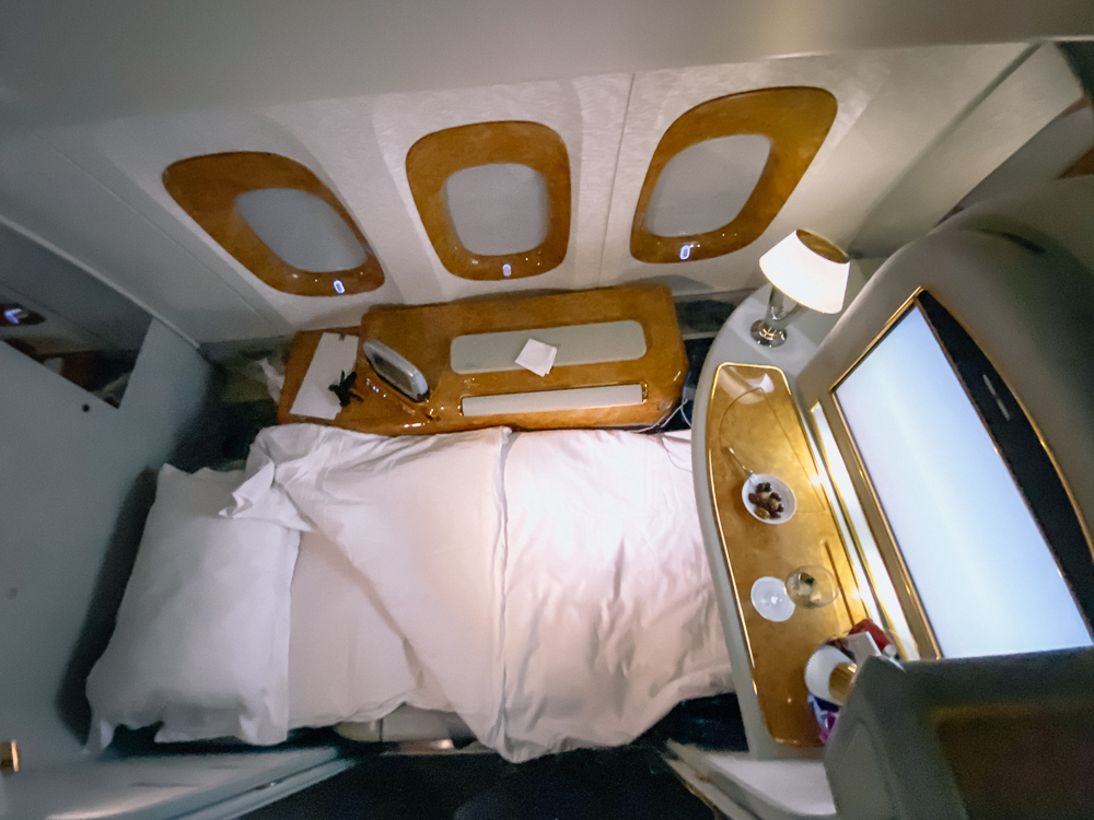 DXB YYZ Emirates First Class