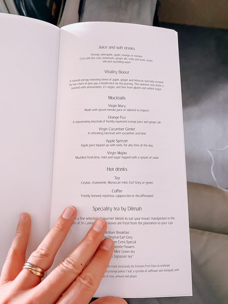 DXB YYZ Emirates First Class