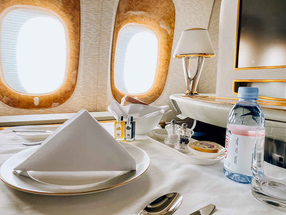 DXB YYZ Emirates First Class