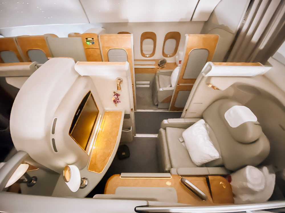 DXB YYZ Emirates First Class
