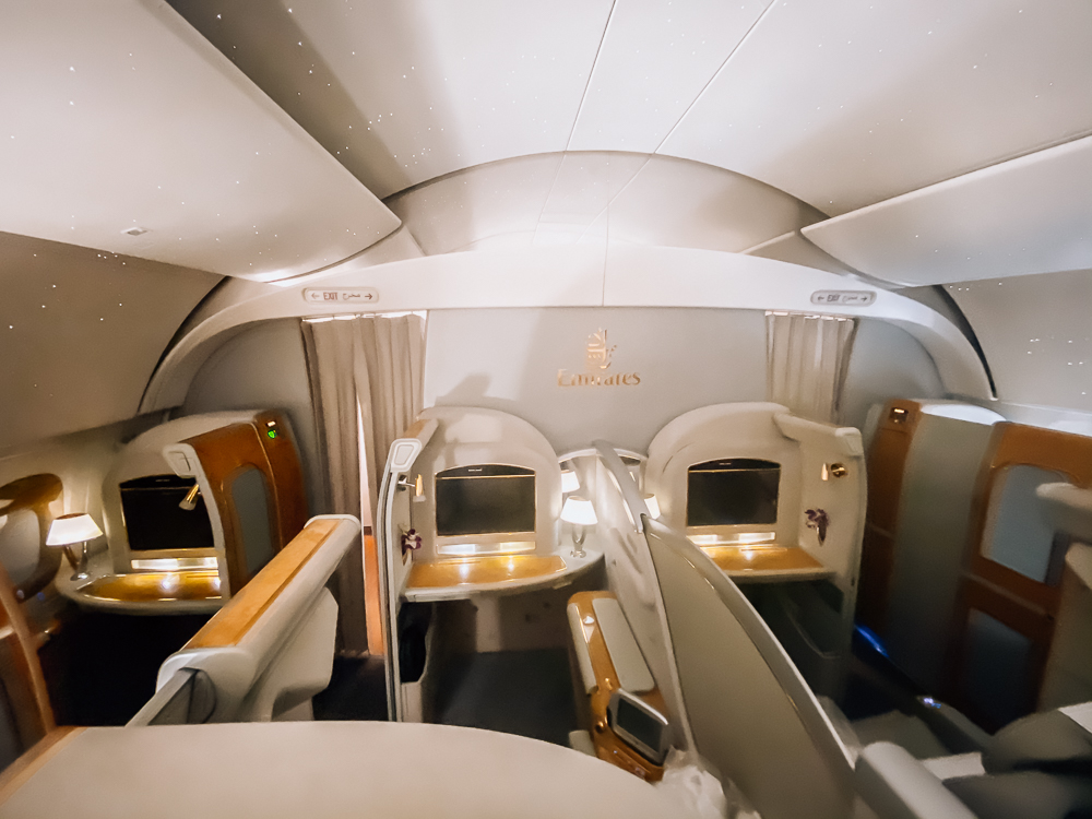 DXB YYZ Emirates First Class