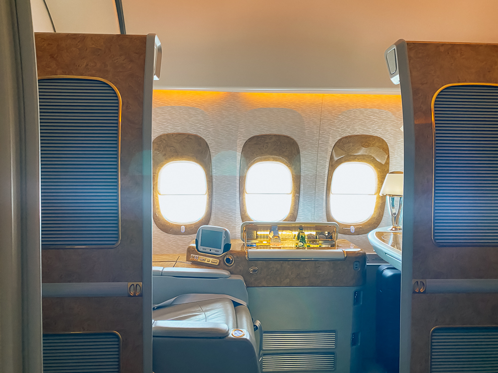 DXB YYZ Emirates First Class