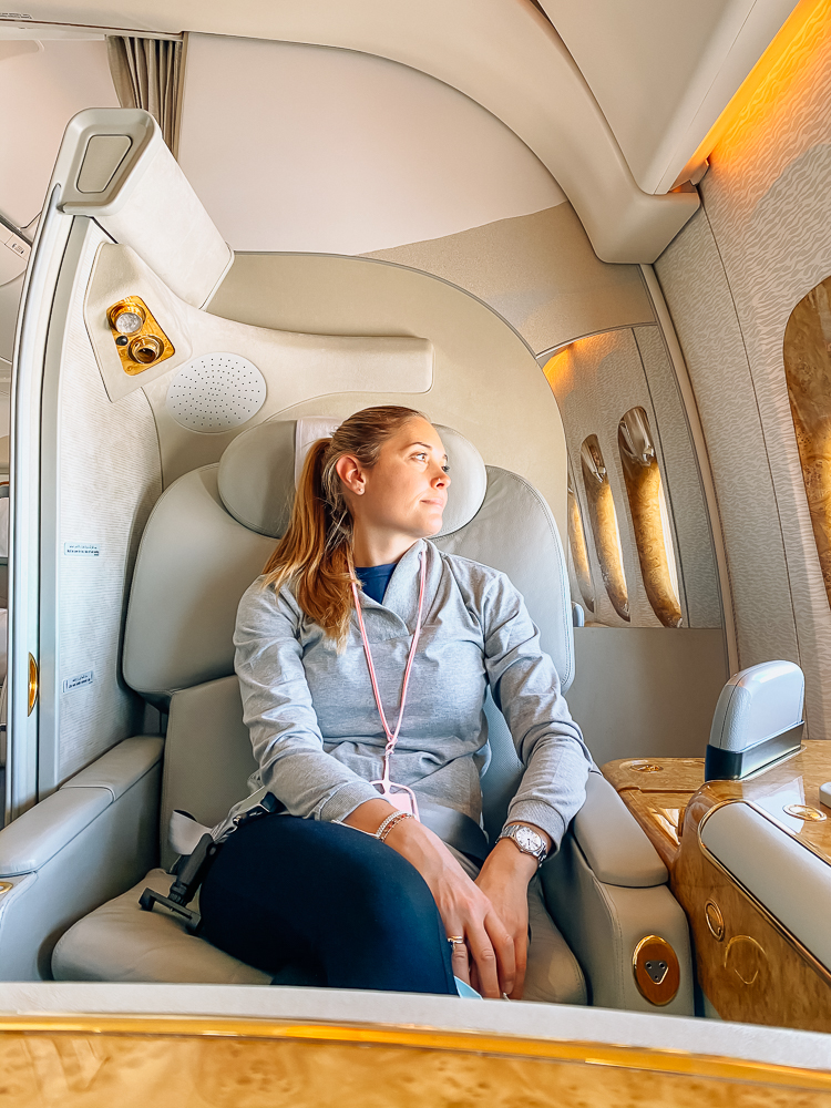 DXB YYZ Emirates First Class