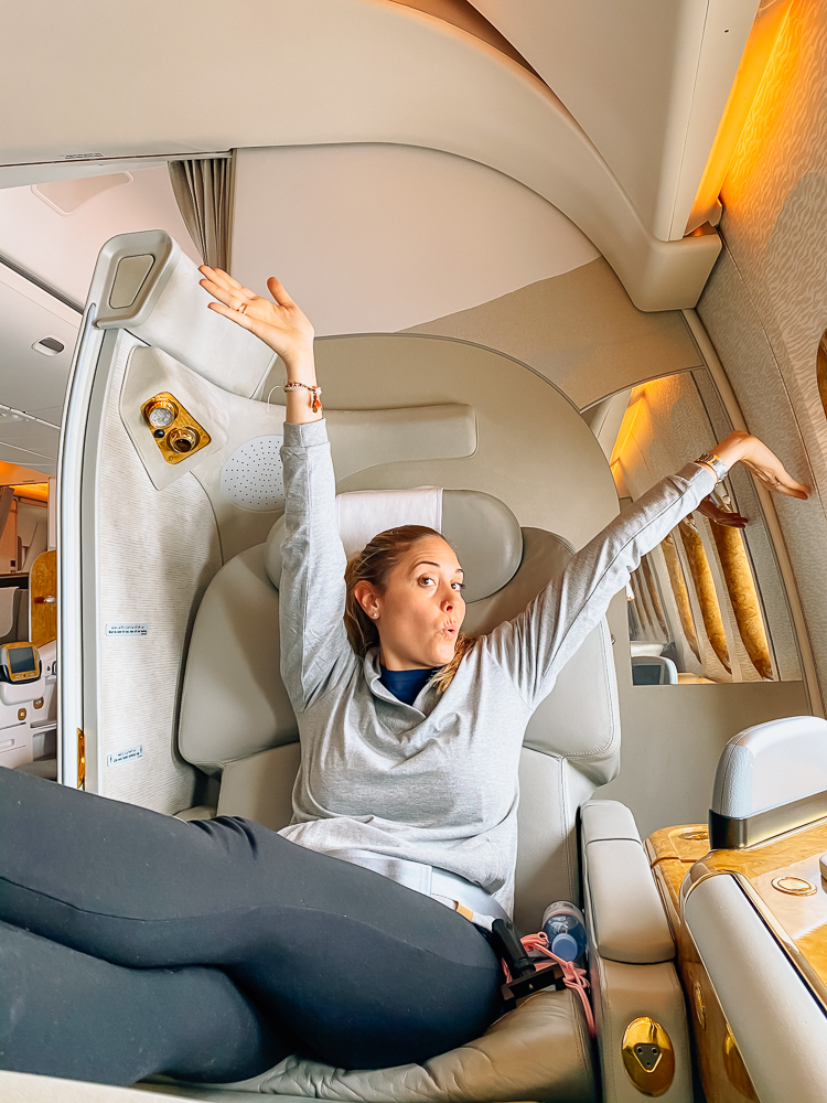 DXB YYZ Emirates First Class