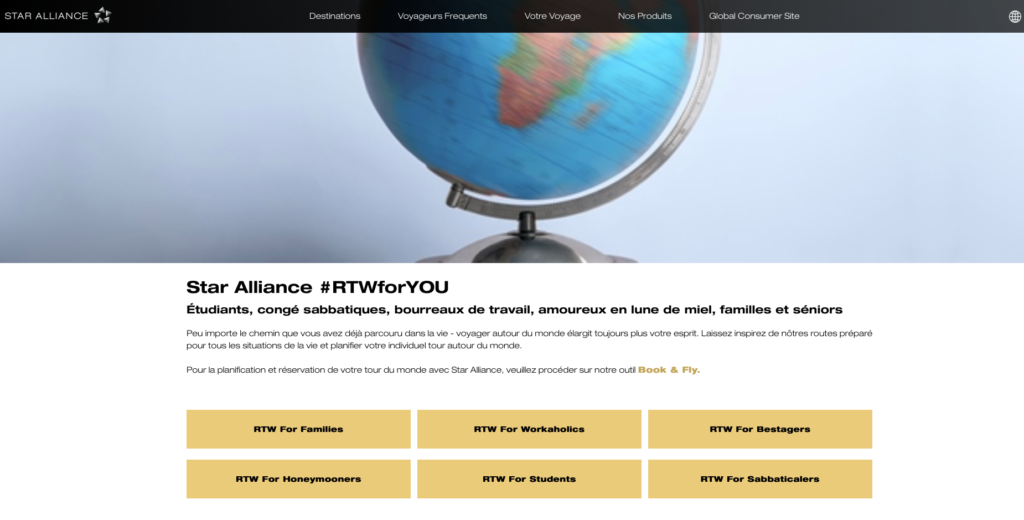 Star Alliance #RTWforYOU