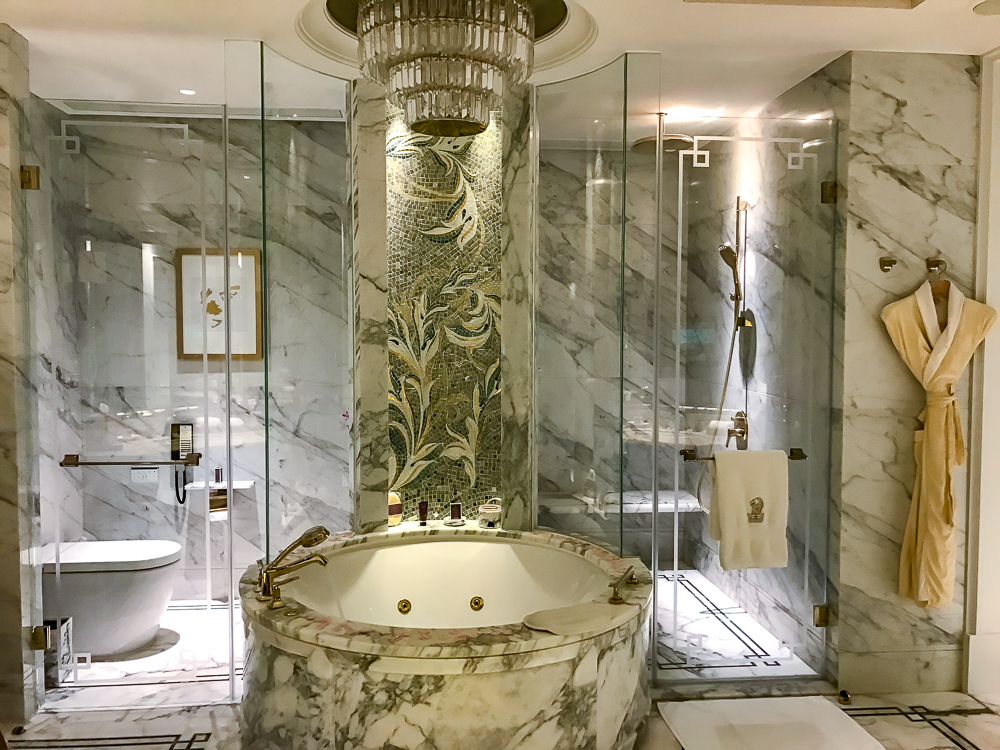 The Ritz Carlton Macau Salle de bain suite