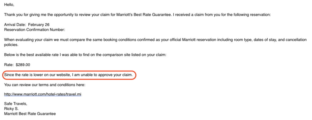 Bel essai Best Rate Guarantee