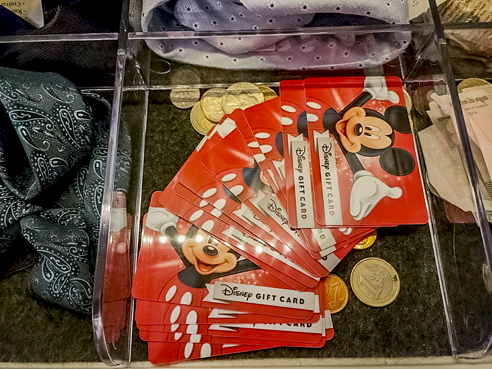 Cartes cadeaux Disney