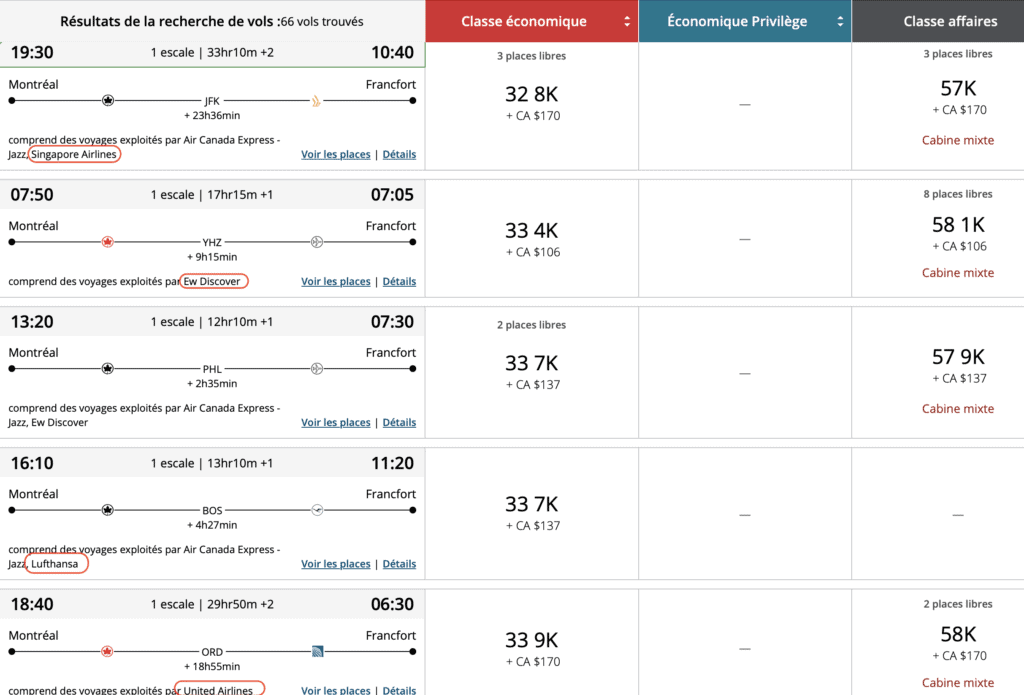 FR resultat recherche FRA