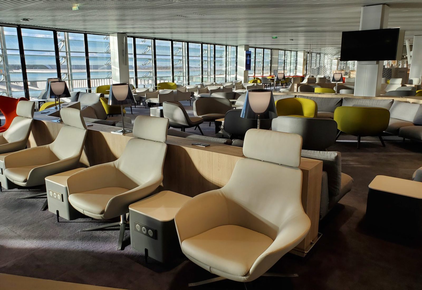 Air France Seating Area