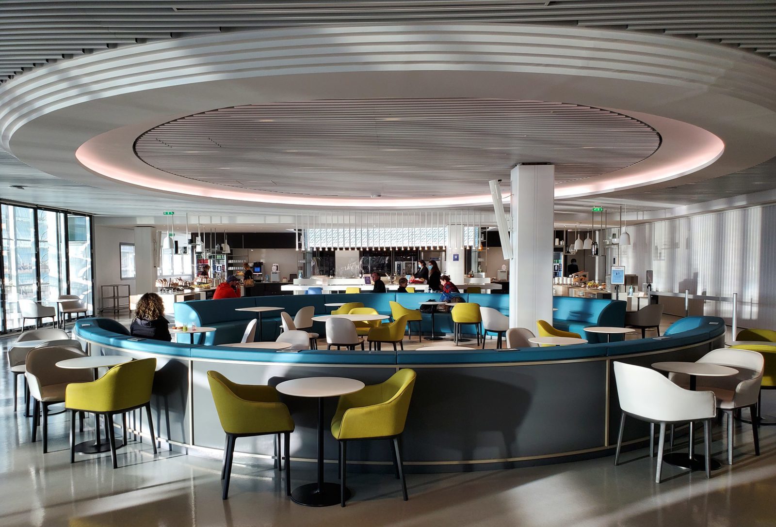 Air France Seating Area