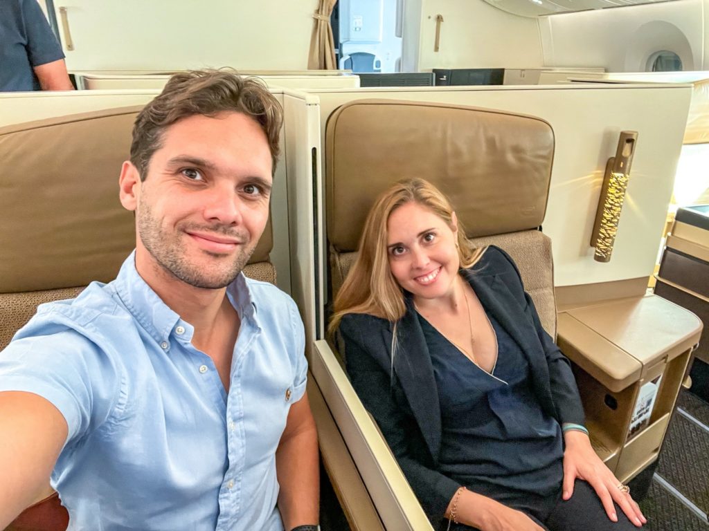 Étihad Business BCN DXB