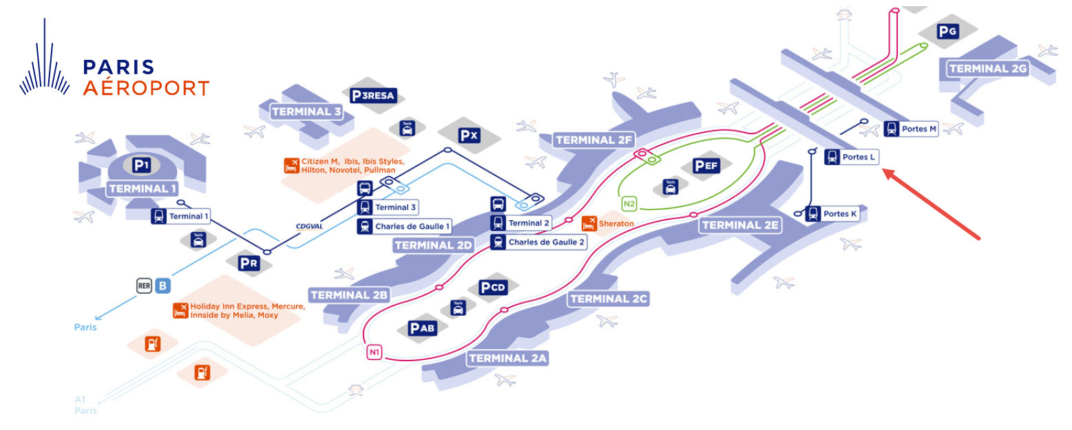 Air France lounge CDG Terminal 2E Hall L