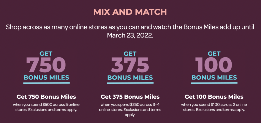 Méli Mélo Air miles