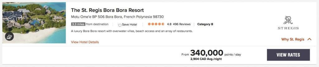 The St Regis Bora Bora Resort