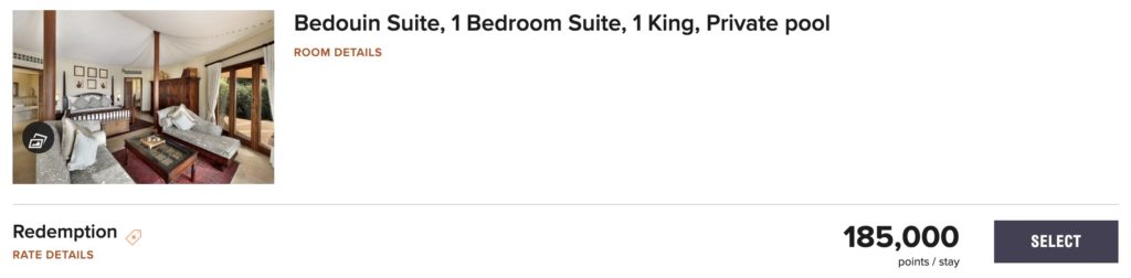 al maha bedouin suite