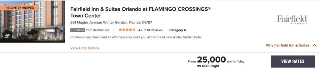 fairfield orlando flamingo crossings cout
