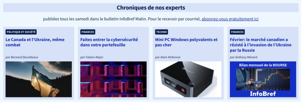 infobref chroniques