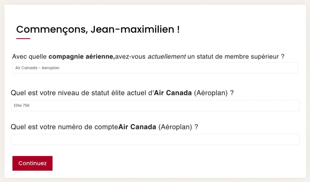 safar status match premiere etape fr