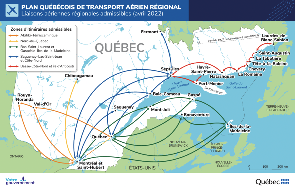 Carte régions admissible