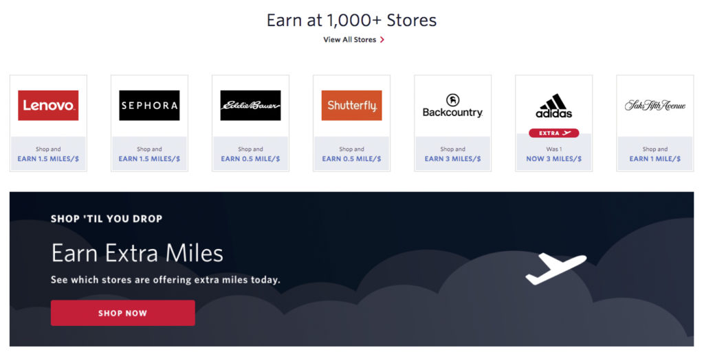 SkyMiles Shopping